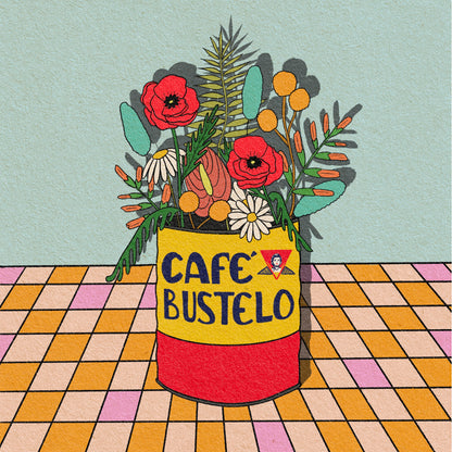 Cafe Bustelo Art Print