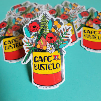 Cafe Bustelo Vinyl Sticker