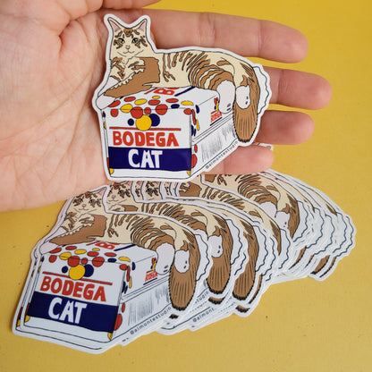 Bodega Cat Vinyl Sticker
