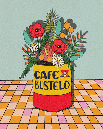 Cafe Bustelo Art Print