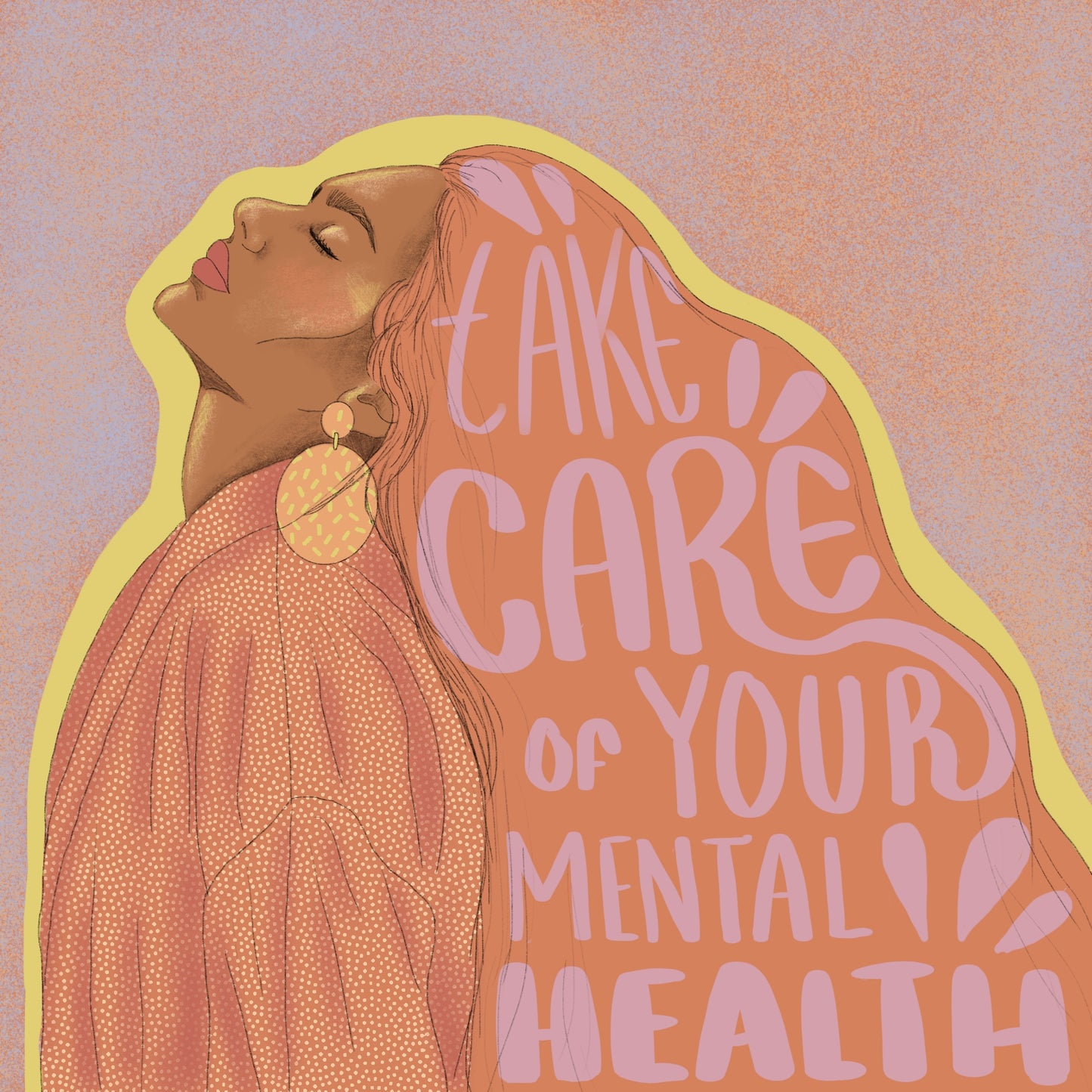 Mental Health Art Print