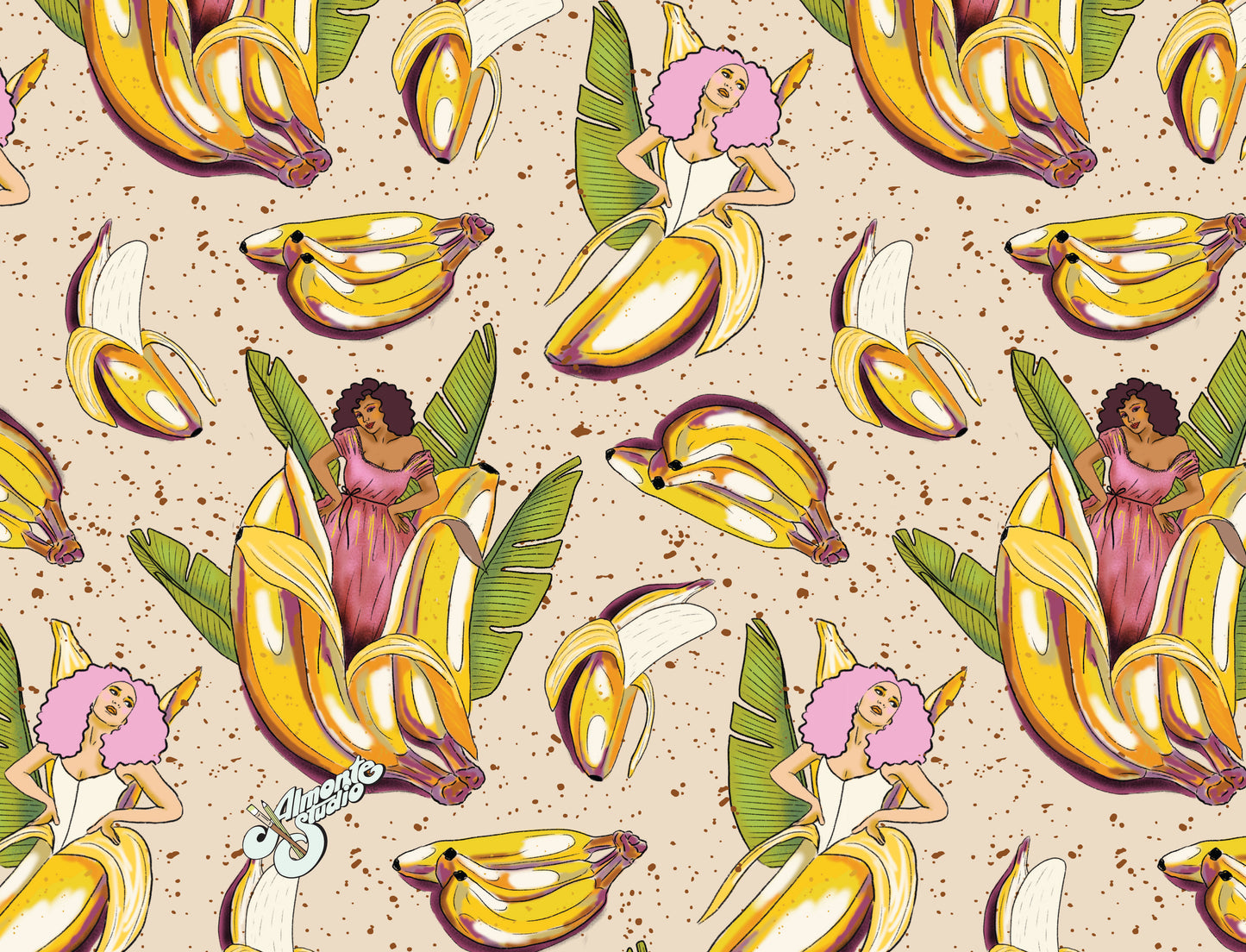 Banana Ladies Notebook