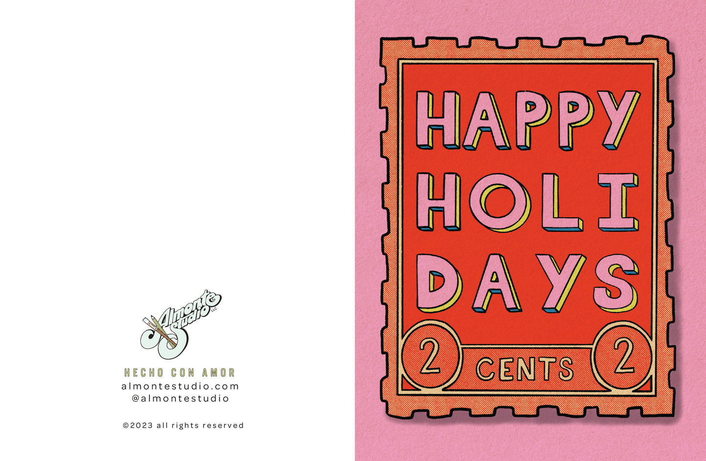 Holiday Stamp Card