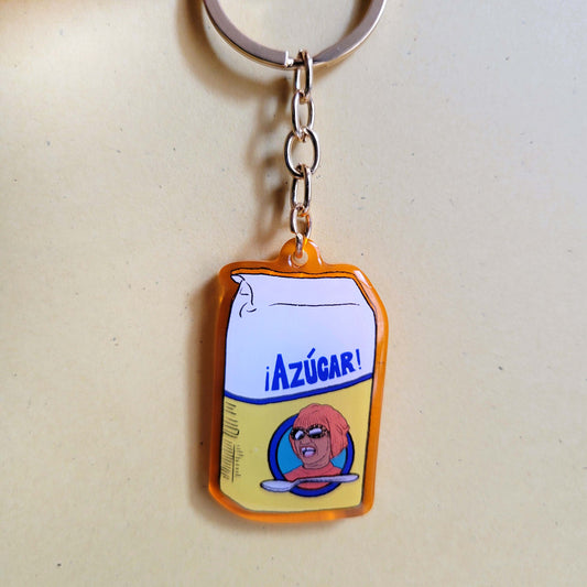 Azucar Acrylic Keychain