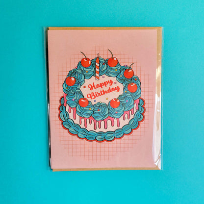 Birthday Cake Card